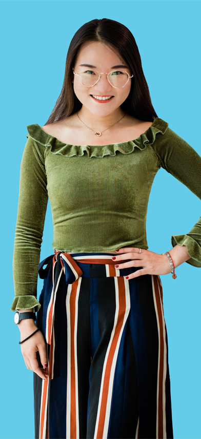 A picture of the SU international Students' Officer